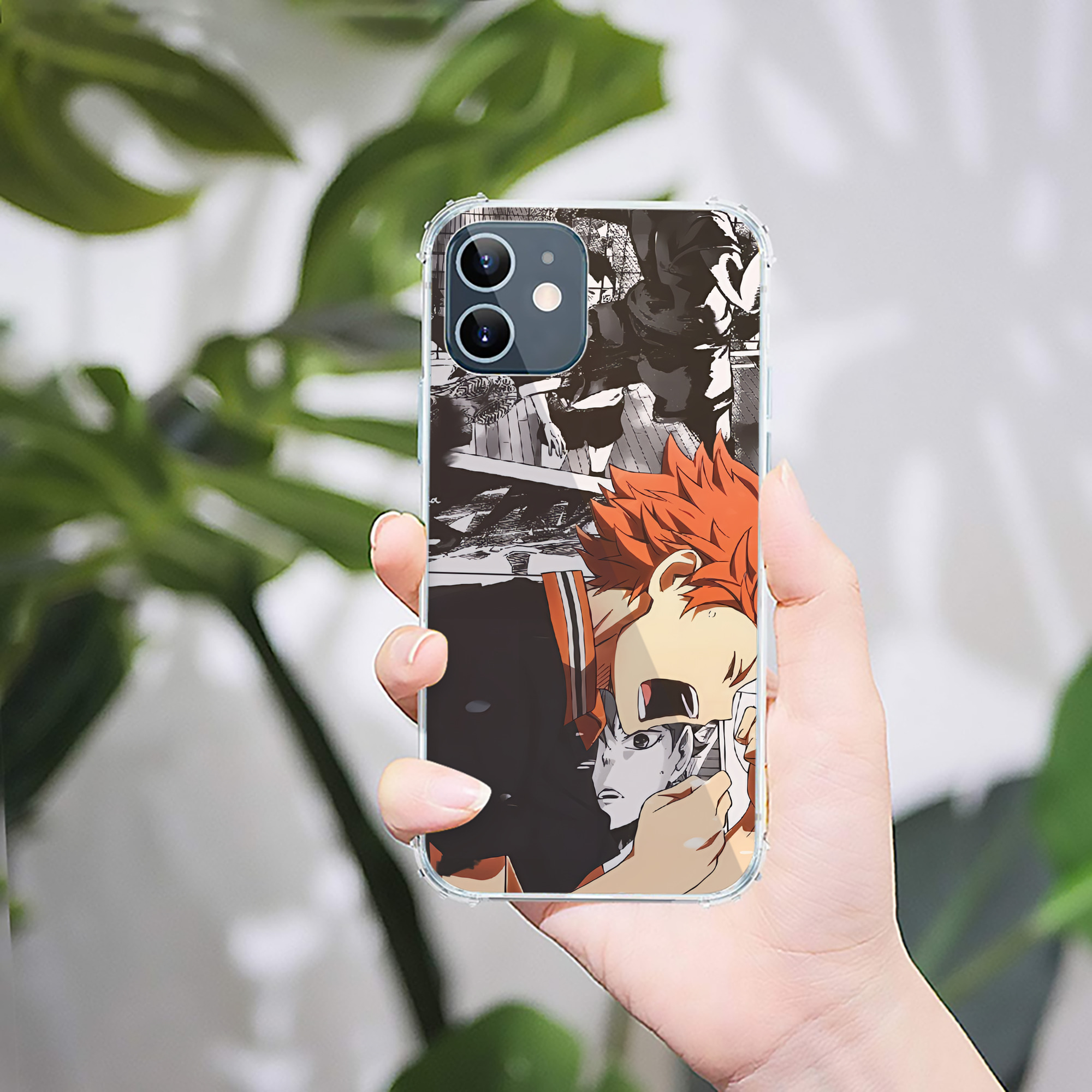 （画像用） ハイキュー!! Haikyu!! 【iPhone 12シリーズ対応】透明スマホケース（クリアソフトケース）